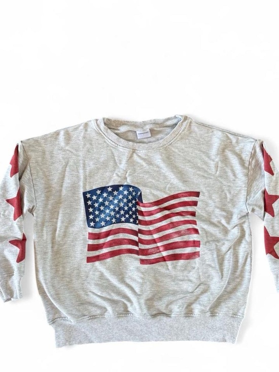 Bums and Roses Tops - Bums and Roses USA Crewneck Pullover Sweatshirt Women’s small